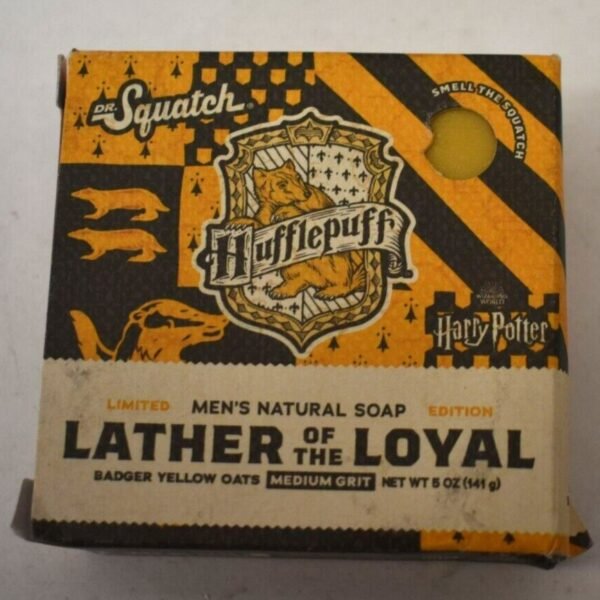 Dr. Squatch Hufflepuff Lather of the Loyal Bar Soap