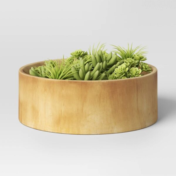 Artificial Succulent Filler Light - Threshold?: Indoor Tabletop Decor, Plastic Faux Flora, No Container