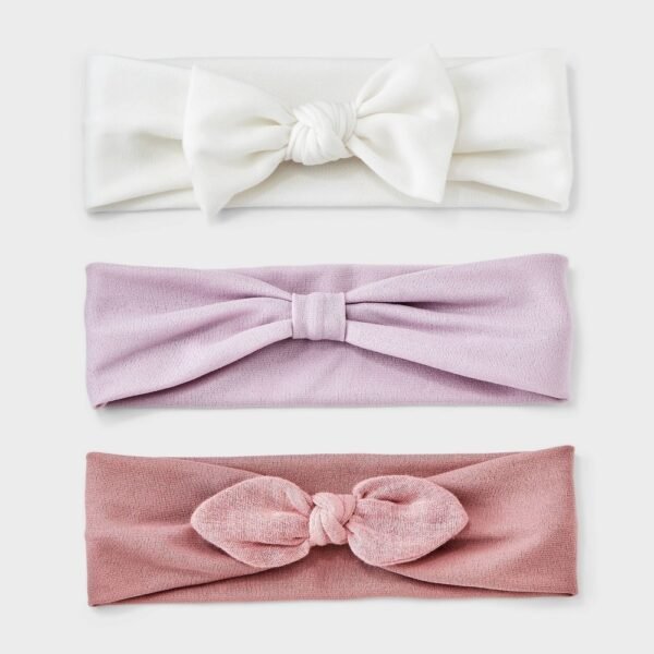 Baby Girls' 3pk Headwrap - Cloud Island? Purple