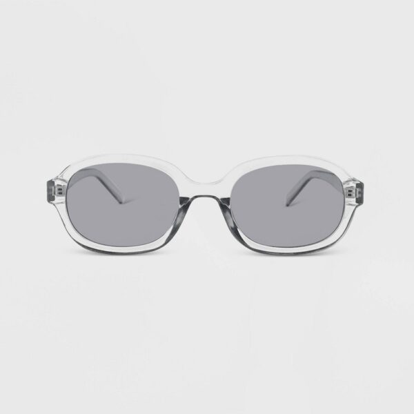 Women's Plastic Oval Sunglasses - Wild Fable? Gray