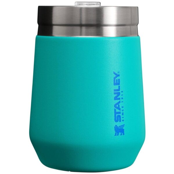 Stanley 10 Oz Stainless Steel Everyday Go Tumbler Aquamarine: BPA-Free, Dishwasher-Safe, Cold Beverages, All Ages