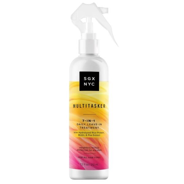 SGX NYC the Multitasker 7-in-1 Leave-in Treatment Hair Spray, 7.2 OZ