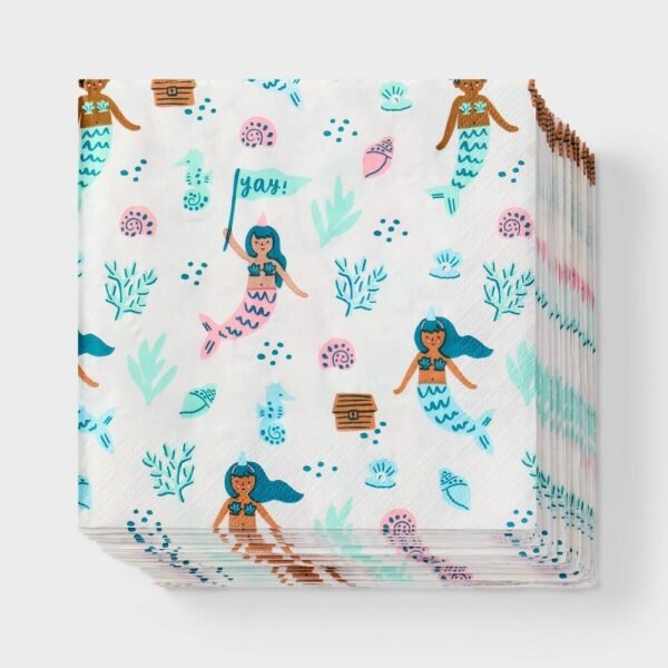 30ct Mermaid Lunch Napkins - Spritz?