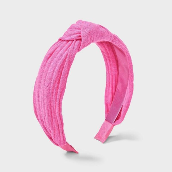Girls' Gauze Top Knot Headband - Cat & Jack? Pink