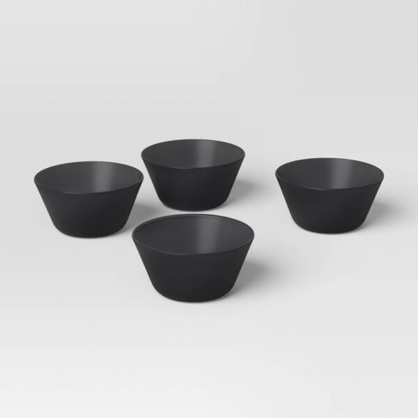 4pc Mini Bowls Black - Room Essentials?