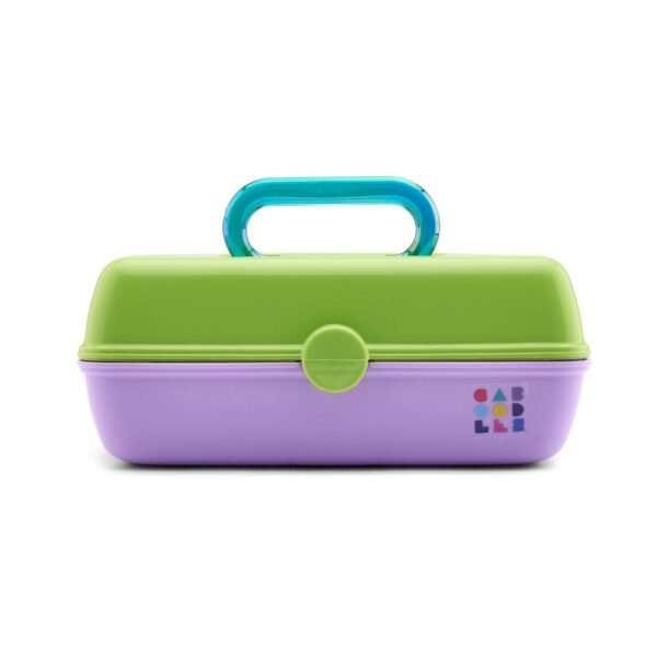 Caboodles Makeup Organizer - Neon Green Over Lilac "
