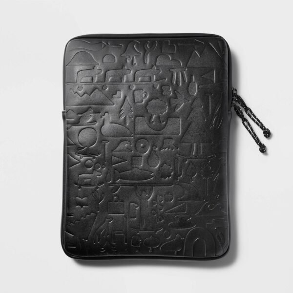 Tablet and Laptop Faux Leather Sleeve - Heyday? with Keiji Ishida "
