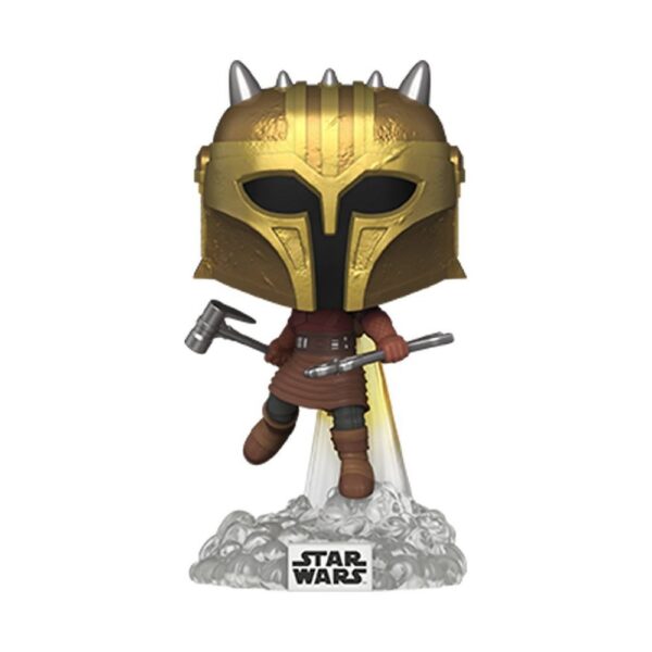 Funko POP! Star Wars: Mandalorian the Armorer with Jetpack Bobblehead (Target Exclusive) "