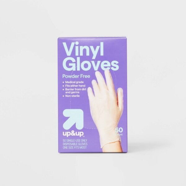 Vinyl Exam Gloves - 50ct - up&up