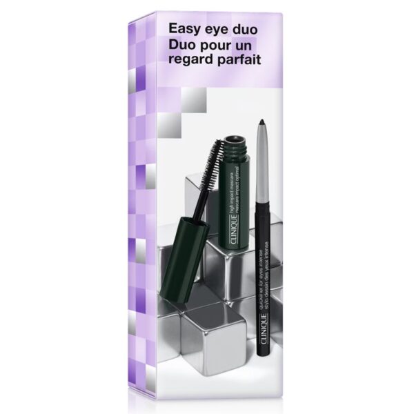 Clinique 2-Pc. Easy Eye Makeup Mascara + Eyeliner Duo Gift Set