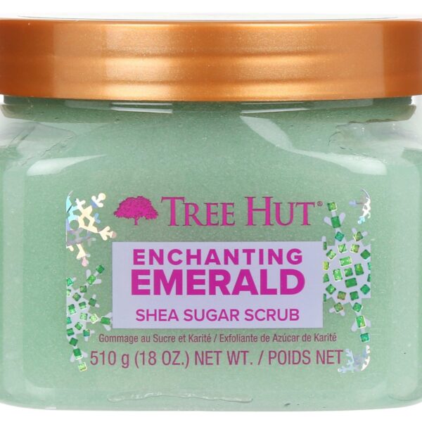 Tree Hut Enchanting Emerald Shea Sugar Body Scrub - 18oz. "