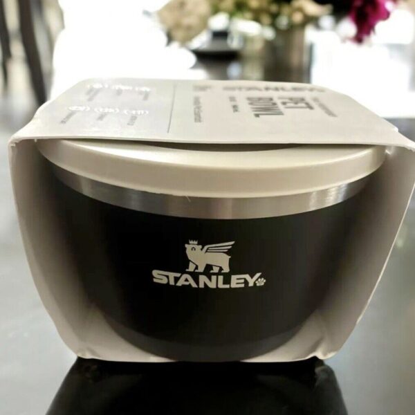 Stanley 32oz Stainless Steel Multi-Use Dog and Cat Bowl Black NWT
