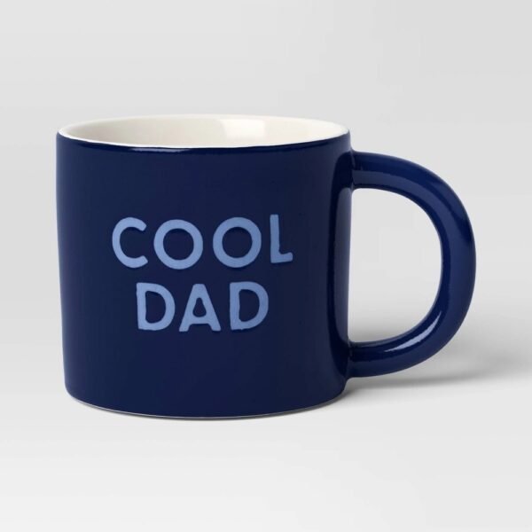 16oz Stoneware Cool Dad Mug Blue - Room Essentials? "