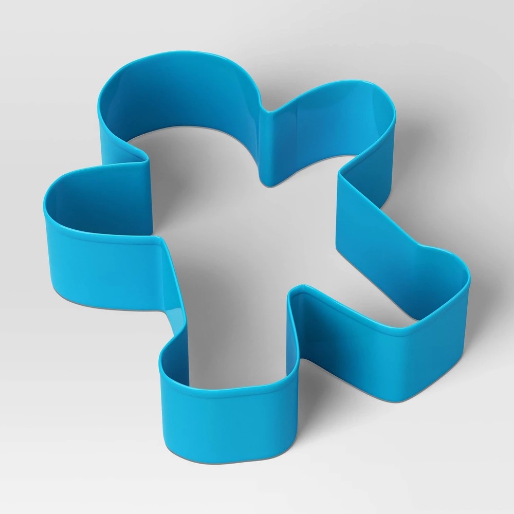 1276014291-1.jpg Christmas Gingerbread Cookie Cutter Blue - Wondershop? " - Image 1