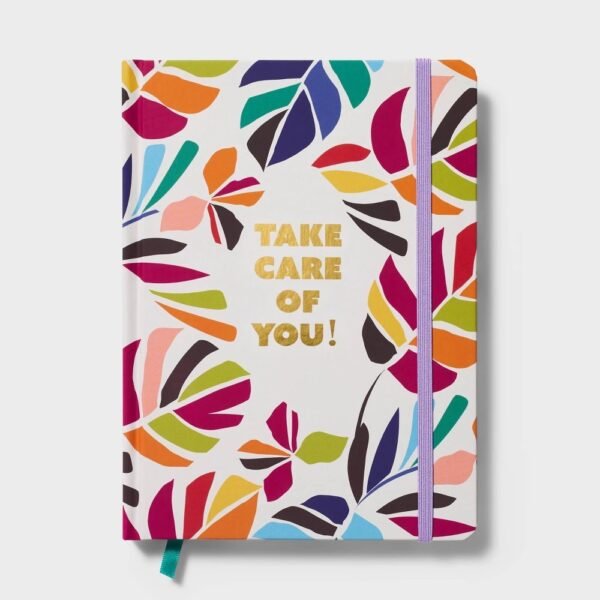 240 Sheet Take Care Journal - Tabitha Brown for Target: Hard Cover, Lined Paper, College Rule, 5.5 X 7.875 Inches