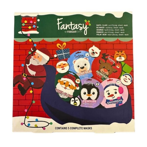Fantasy by Masque Bar Holiday Santa Sack Gift Set - 5pc
