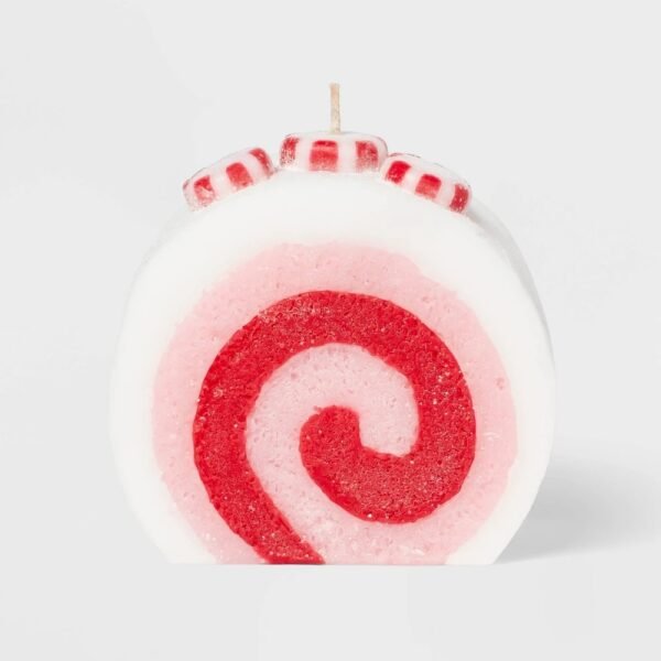 Peppermint Roll Figural Candle - Threshold? "