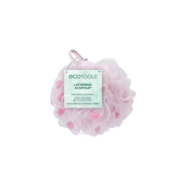 EcoTools Lathering Body Pouf - Pink