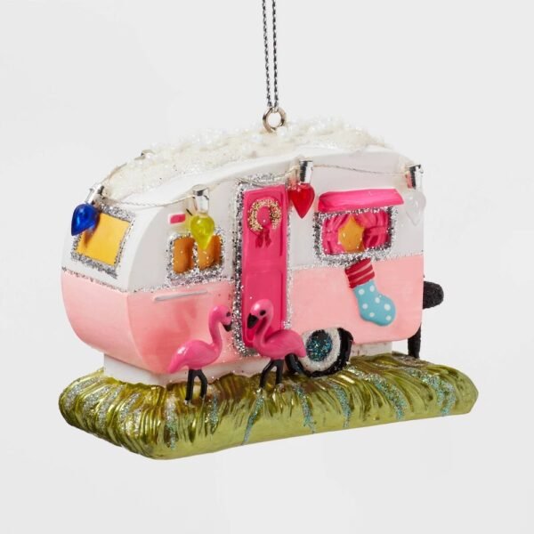 Camper Christmas Tree Ornament Pink - Wondershop? "