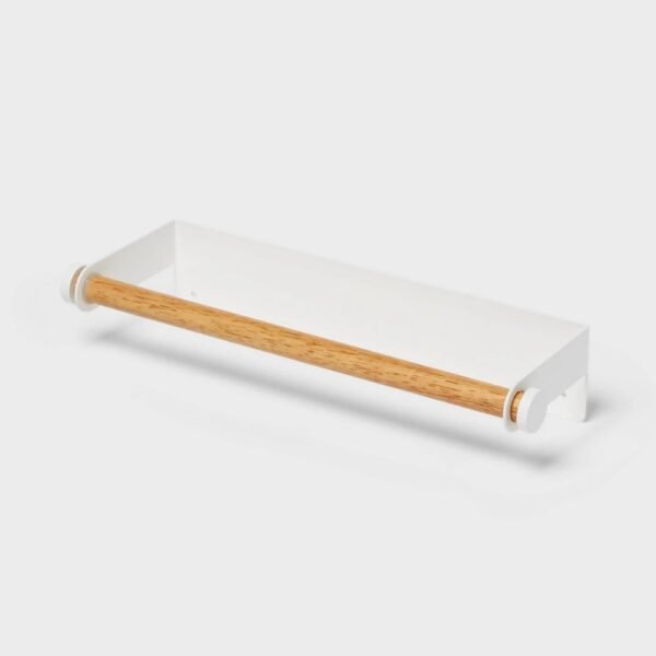 Paper Towel Holder White - Brightroom?: Metal Kitchen Holder, Napkin & Sponge Organizer, 12.5" Width
