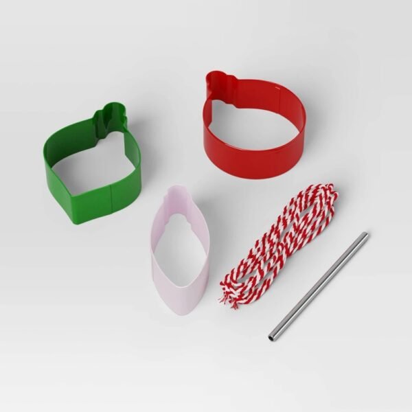 5pc Christmas Ornament Cookie Cutter Kit - Wondershop? "