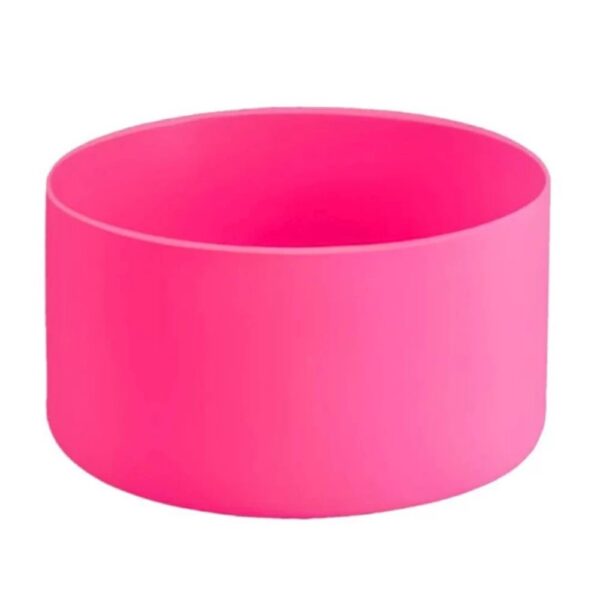CharCharms Water Bottle Boot Hot Pink: Silicone Boot, Dishwasher-Safe, Drinkware Accessory for Hot & Cold Beverages