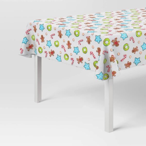 84"x60" Christmas Cookies Tablecloth - Wondershop™ "