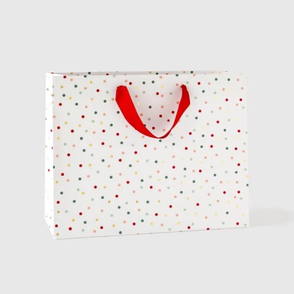 Vogue Dots with Gold Foil Gift Bag - Sugar Paper + Target "