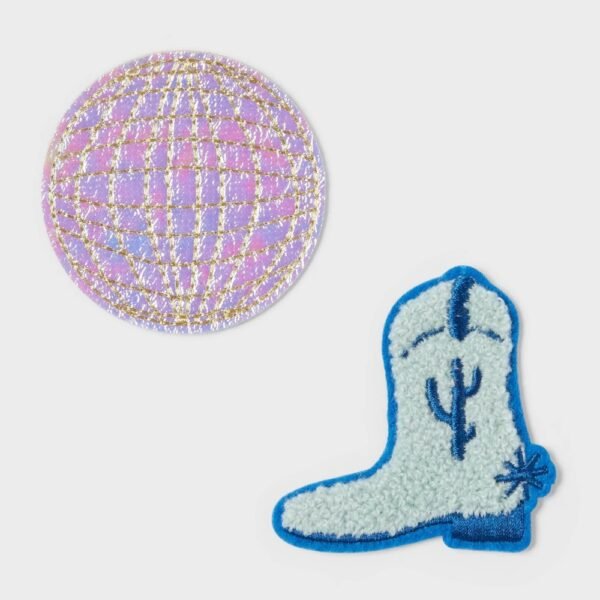 Disco Ball and Boots Patch Set - Room Essentials?