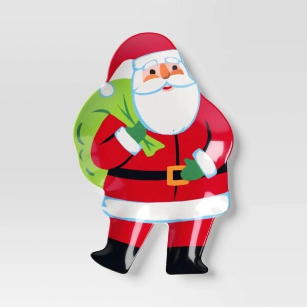 7.3" Christmas Melamine Dinner Plate Red - Wondershop? "