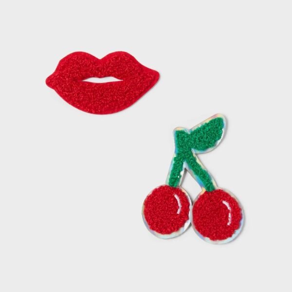 Cherry and Lips Patch Set - Room Essentials?