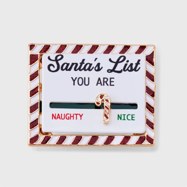 SUGARFIX by BaubleBar Rebel Without a Claus Brooch - Multi-Colored
