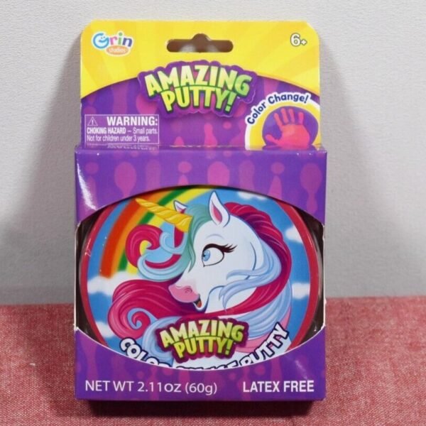 Grin Studios Amazing Unicorn Color Changing Putty "