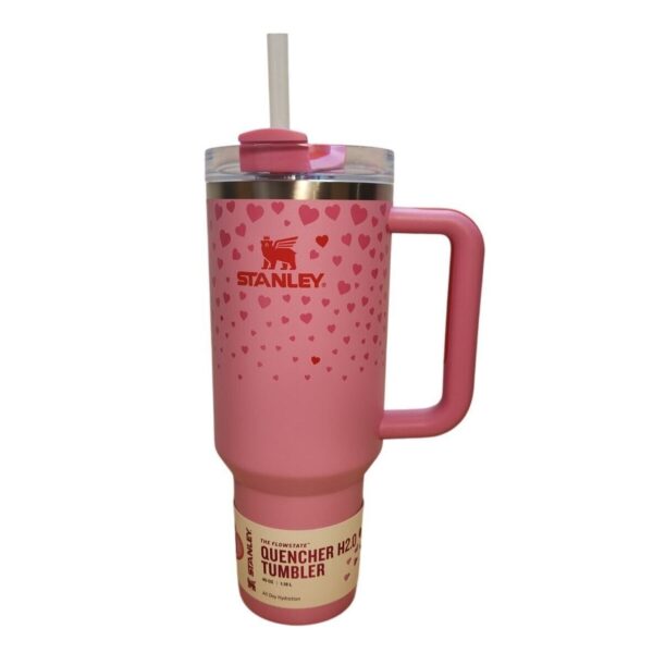 Stanley Target Exclusive Valentine's Day 2025 Sweet Hearts 40oz Tumbler in HAND!