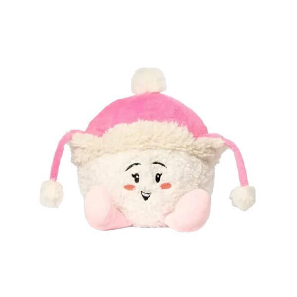 6 Snowball with Pink Hat Stuffed Plush - Gigglescape Toy New with Tag "