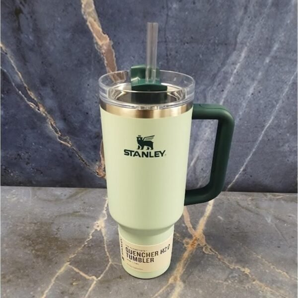 40oz Stainless Steel H2.0 FlowState Quencher Tumbler - Ocean Spray Green