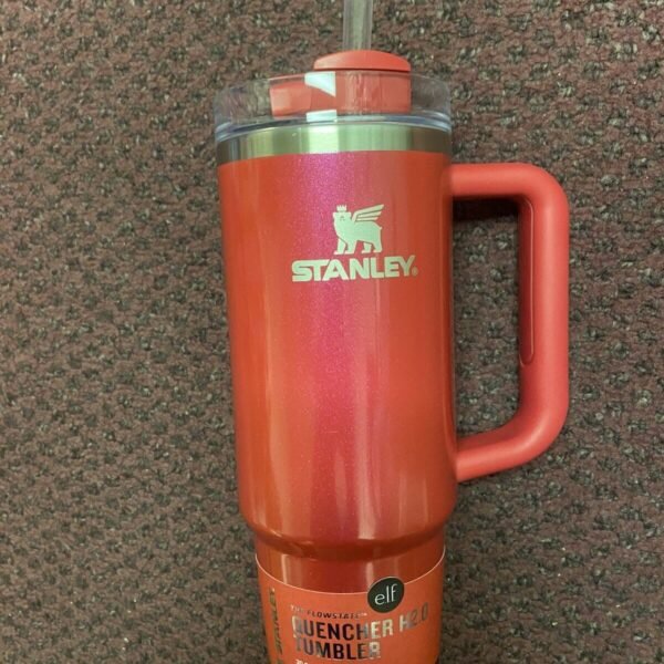 STANLEY 30 Oz RED DELICIOUS Elf Stainless Steel Quencher H2.0 FlowState Tumbler