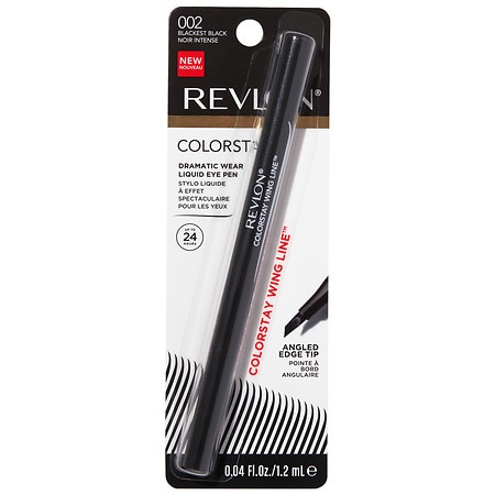 Revlon ColorStay Liquid Eye Pen Blackest Black, Triple Edge Tip