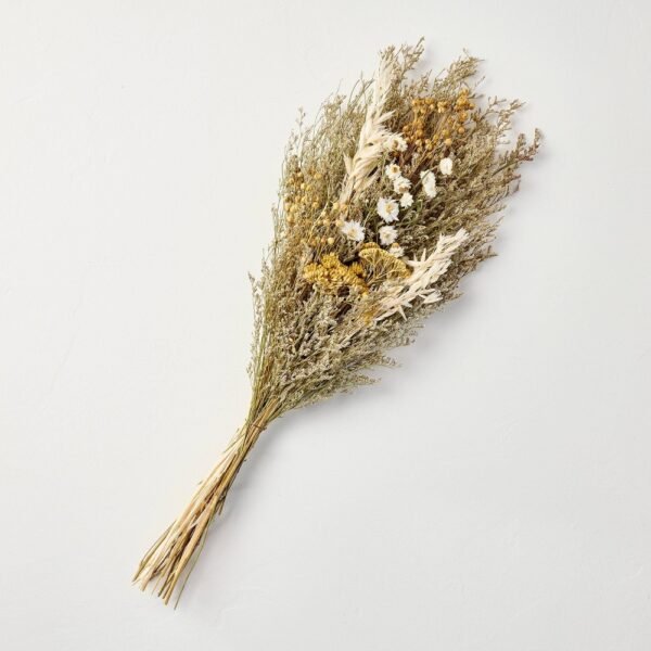 25" Preserved Spring Grass and Flower Stems Bundle - Hearth & Hand with Magnolia "