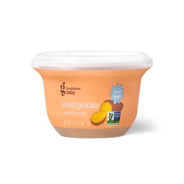 Baby Food Tub - Sweet Potato - 4oz - Good & Gather