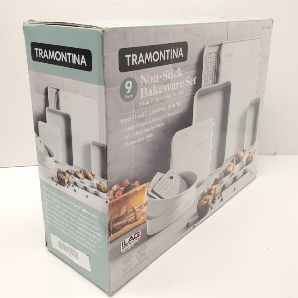 Tramontina 11-piece Ceramic Bakeware Set (BLUE or WHITE) New