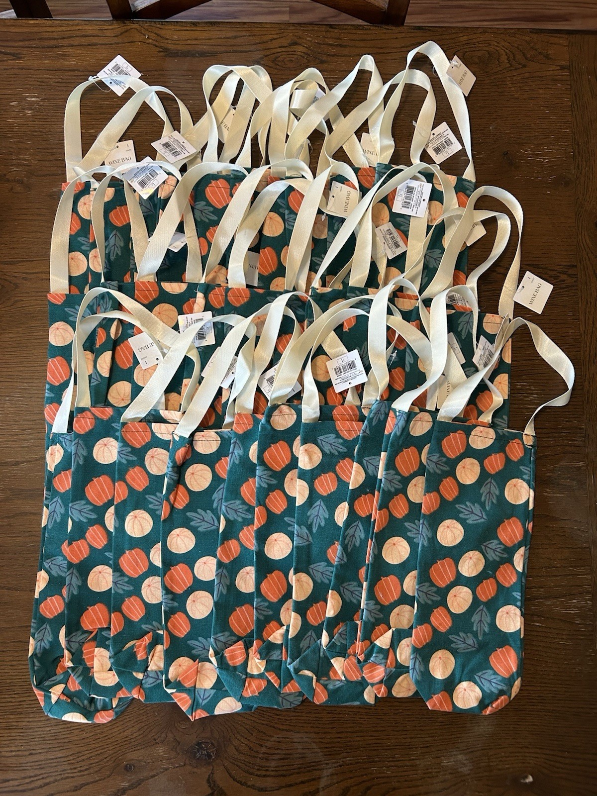 1426395496-1.jpg pumpkins wine bag " - Image 1