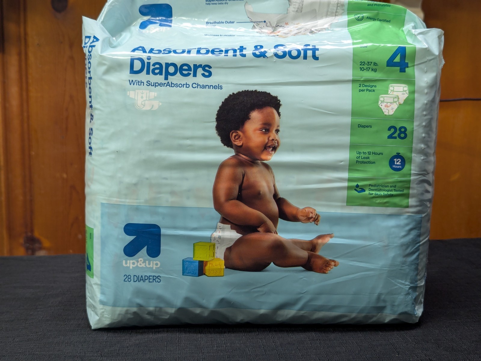 1426395573-1.jpg Disposable Diapers - Size 4 - 28ct - up&up? - Image 1