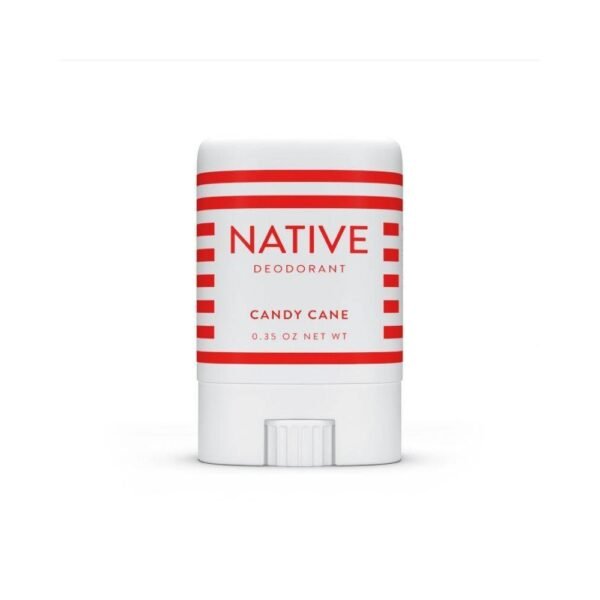 Native Aluminum Free Limited Edition Holiday Deodorant - Candy Cane - Trial Size - 0.35oz