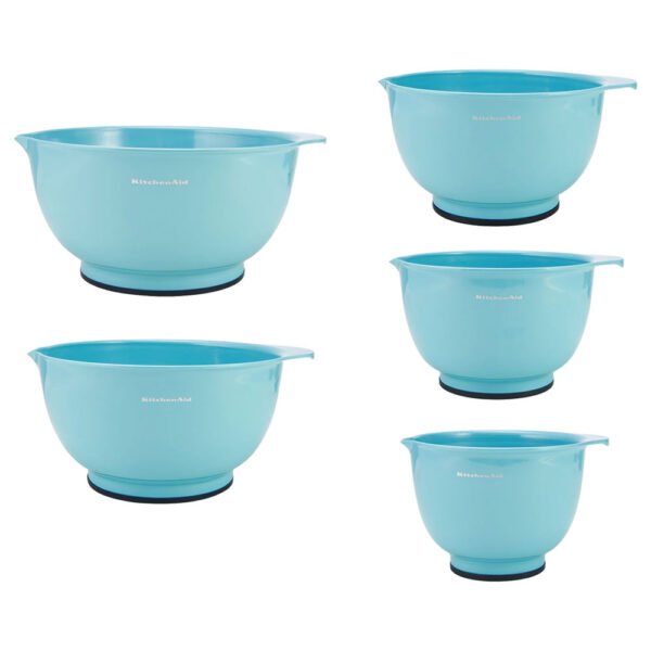 Conjunto 5 Tigelas Kitchenaid Azul Azul