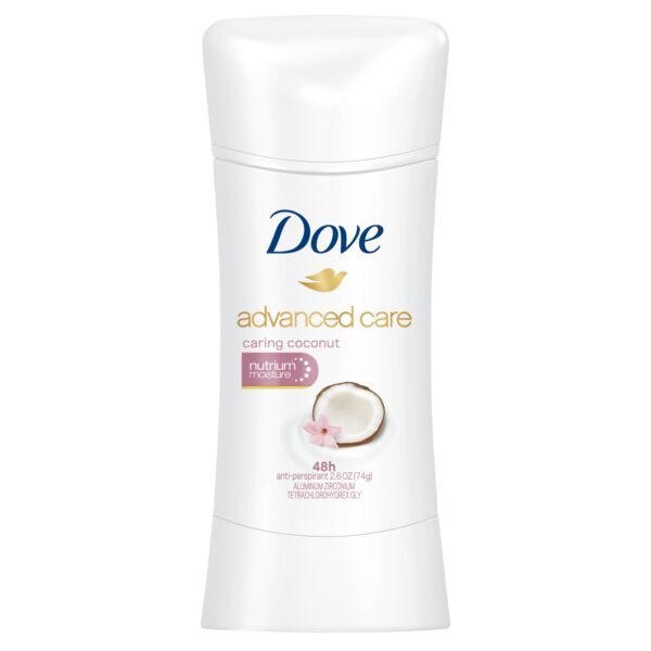 Dove Beauty Advanced Care Caring Coconut 72-Hour Antiperspirant & Deodorant Stick - 2.6oz