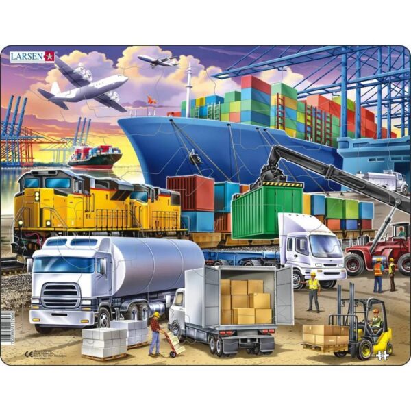 Puzzle Larsen Transport Kids' Jigsaw - 37pc