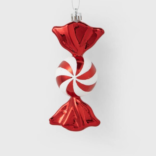 Peppermint Candy Christmas Tree Ornament Red/White - Wondershop? "
