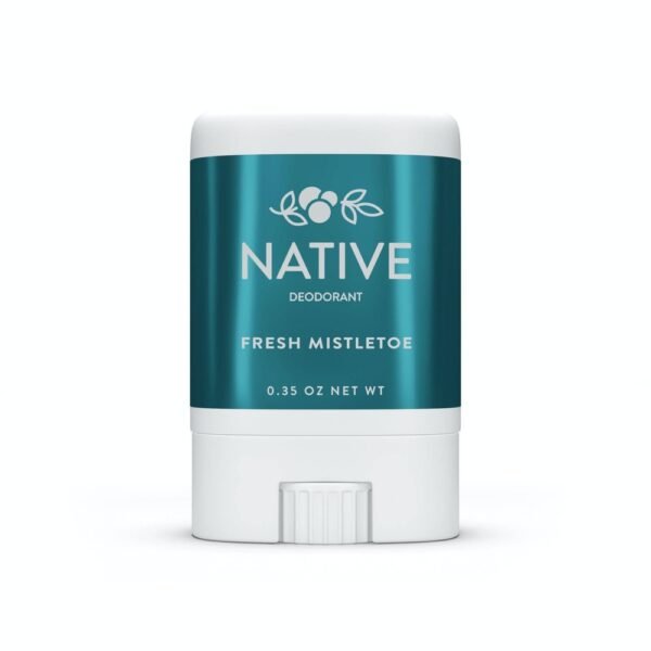 Native Aluminum Free Limited Edition Holiday Deodorant - Fresh Mistletoe - Trial Size - 0.35oz