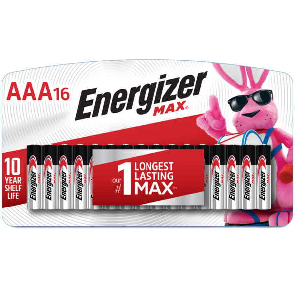 Energizer 16-Pack AAA Alkaline Batteries
